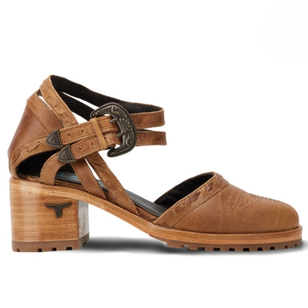 Lane Double Cross Heel